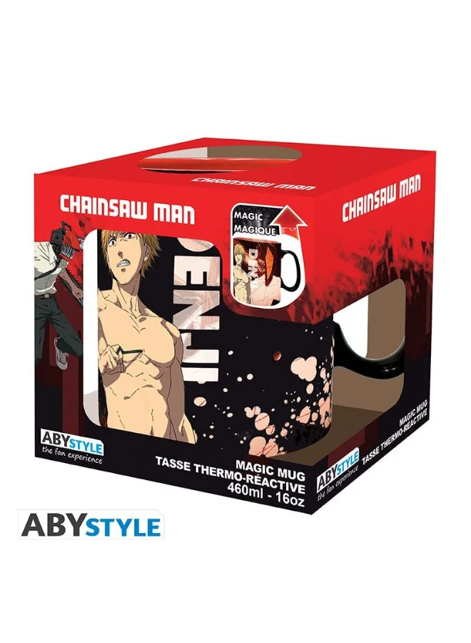 Abystyle  AbyStyleCHAINSAW MAN - Mug Heat Change- 460ml- Denji & Aki  | Best Price UAE